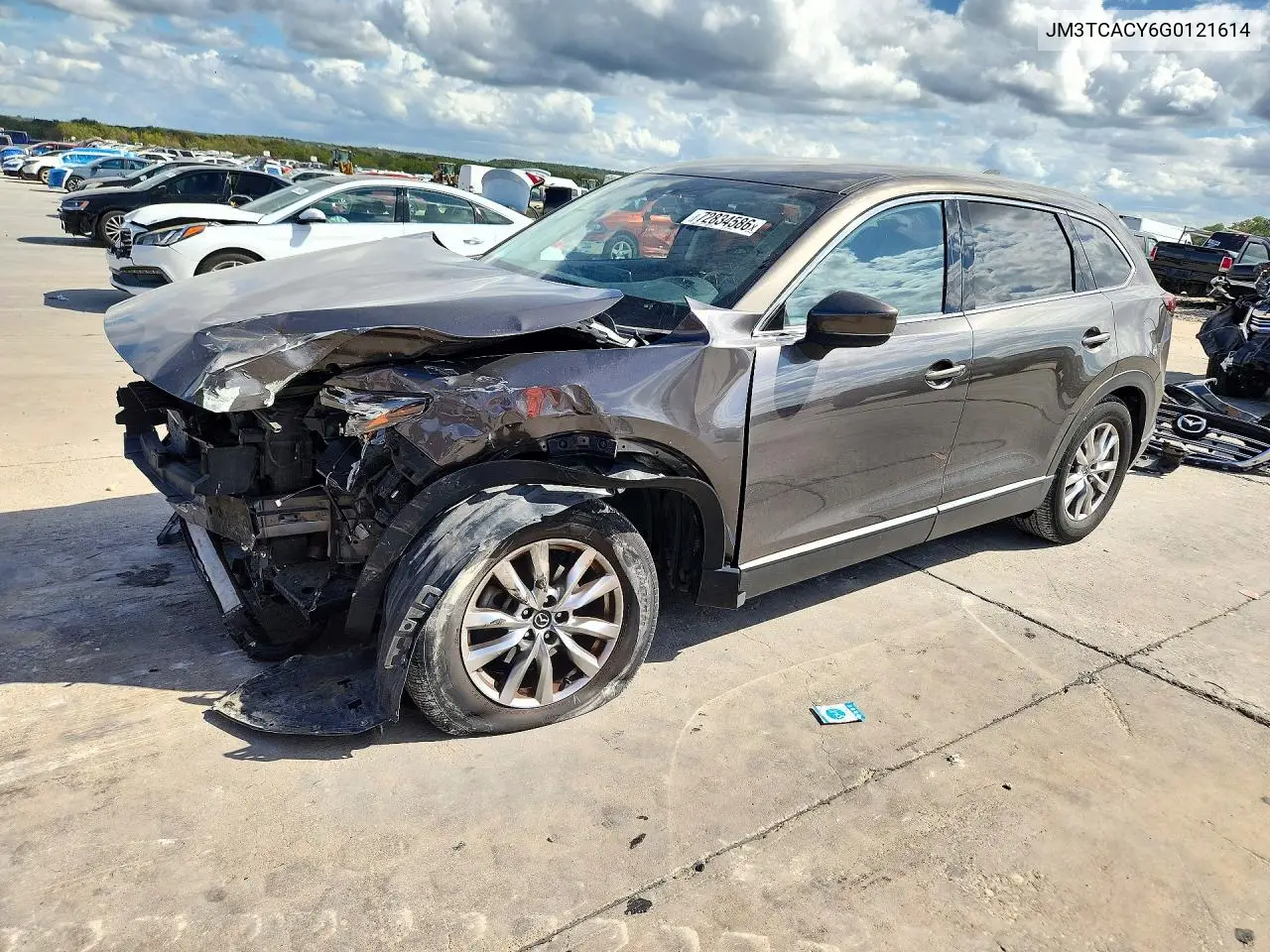 MAZDA CX-9 2016, VIN JM3TCACY6G0121614