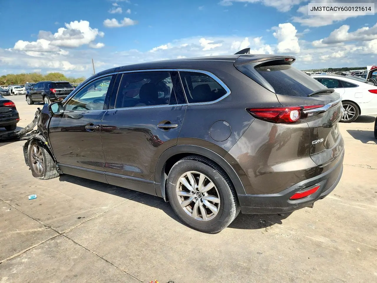 2016 MAZDA CX-9 VIN JM3TCACY6G0121614 — фото 2