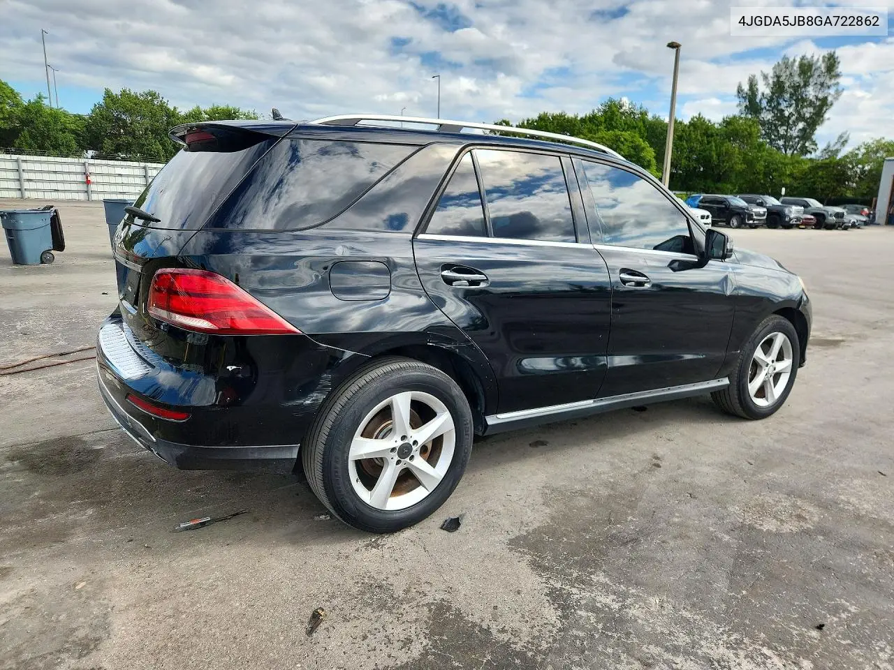 2016 MERCEDES GLE VIN 4JGDA5JB8GA722862 — фото 3