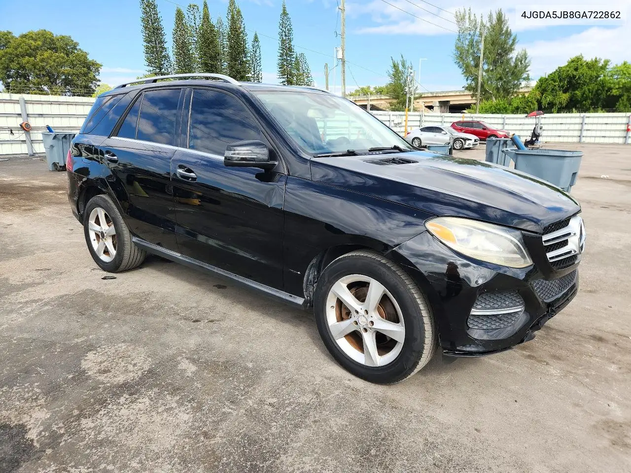2016 MERCEDES GLE VIN 4JGDA5JB8GA722862 — фото 4
