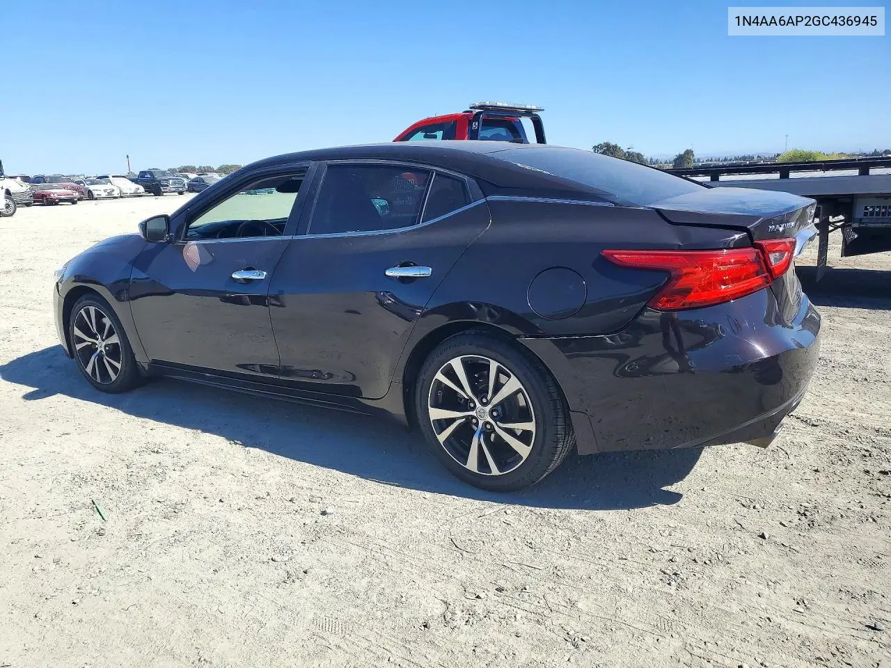2016 NISSAN MAXIMA VIN 1N4AA6AP2GC436945 — фото 2