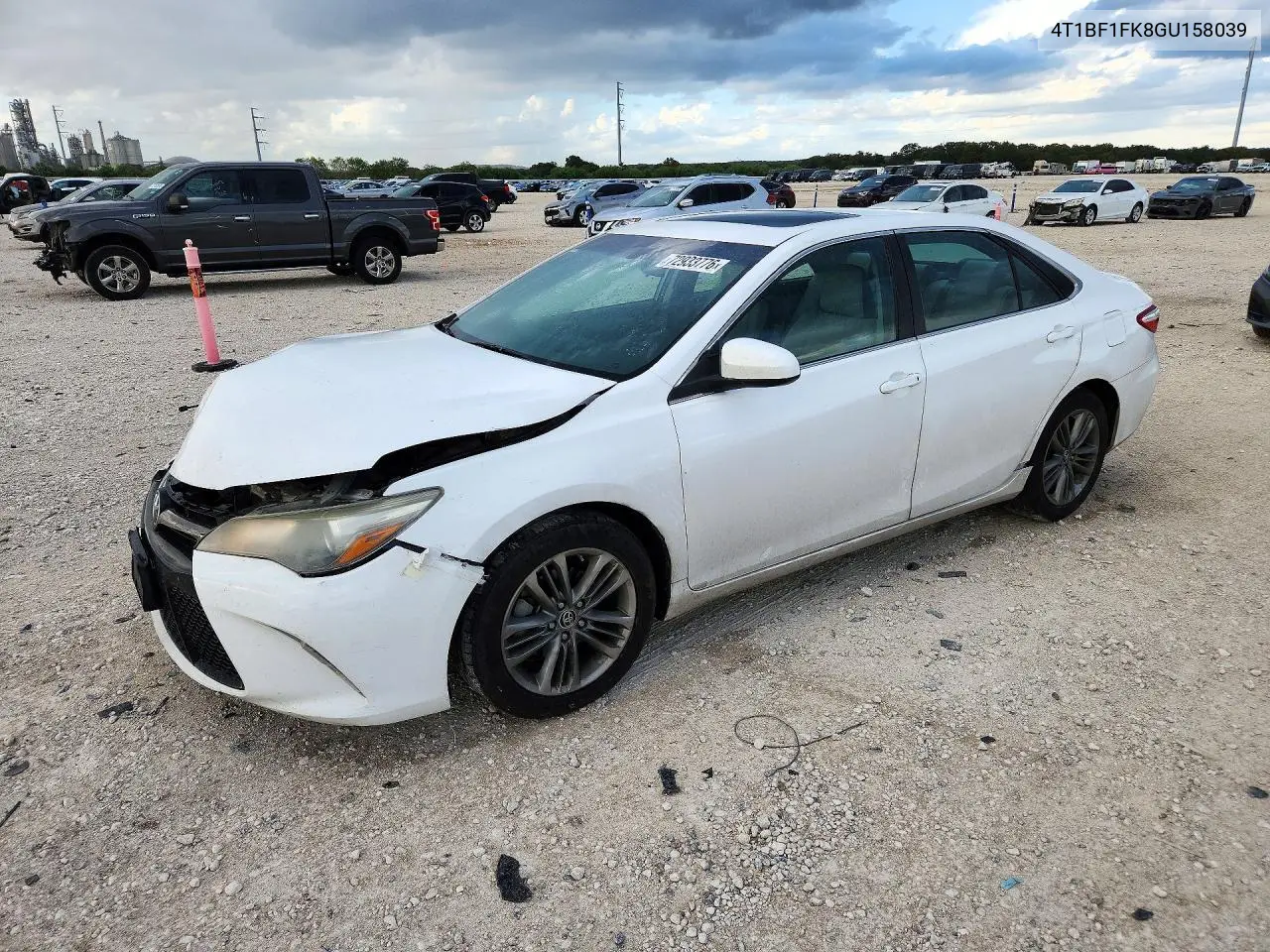 TOYOTA CAMRY 2016, VIN 4T1BF1FK8GU158039