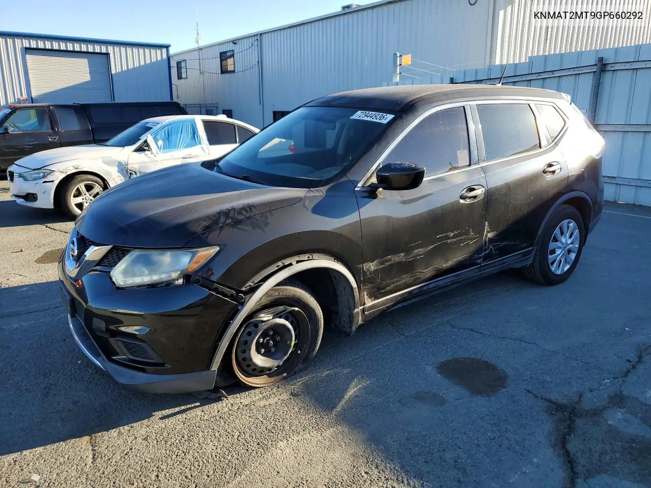 NISSAN ROGUE 2016, VIN KNMAT2MT9GP660292