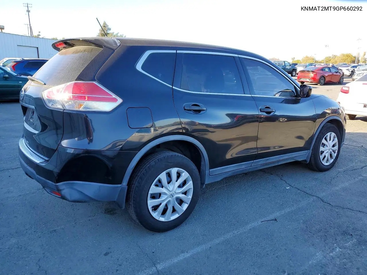 2016 NISSAN ROGUE VIN KNMAT2MT9GP660292 — фото 3