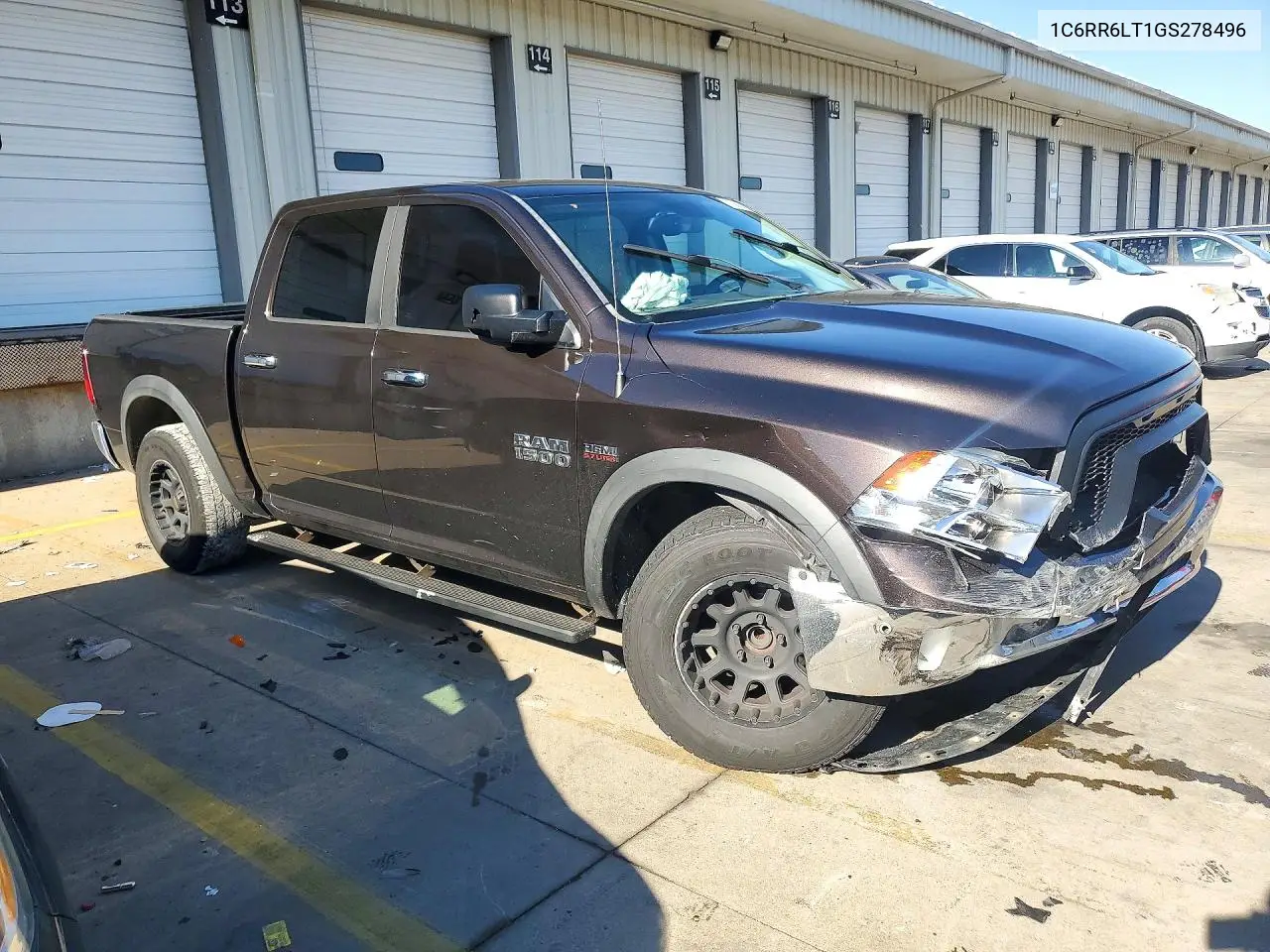 2016 RAM 1500 VIN 1C6RR6LT1GS278496 — фото 4