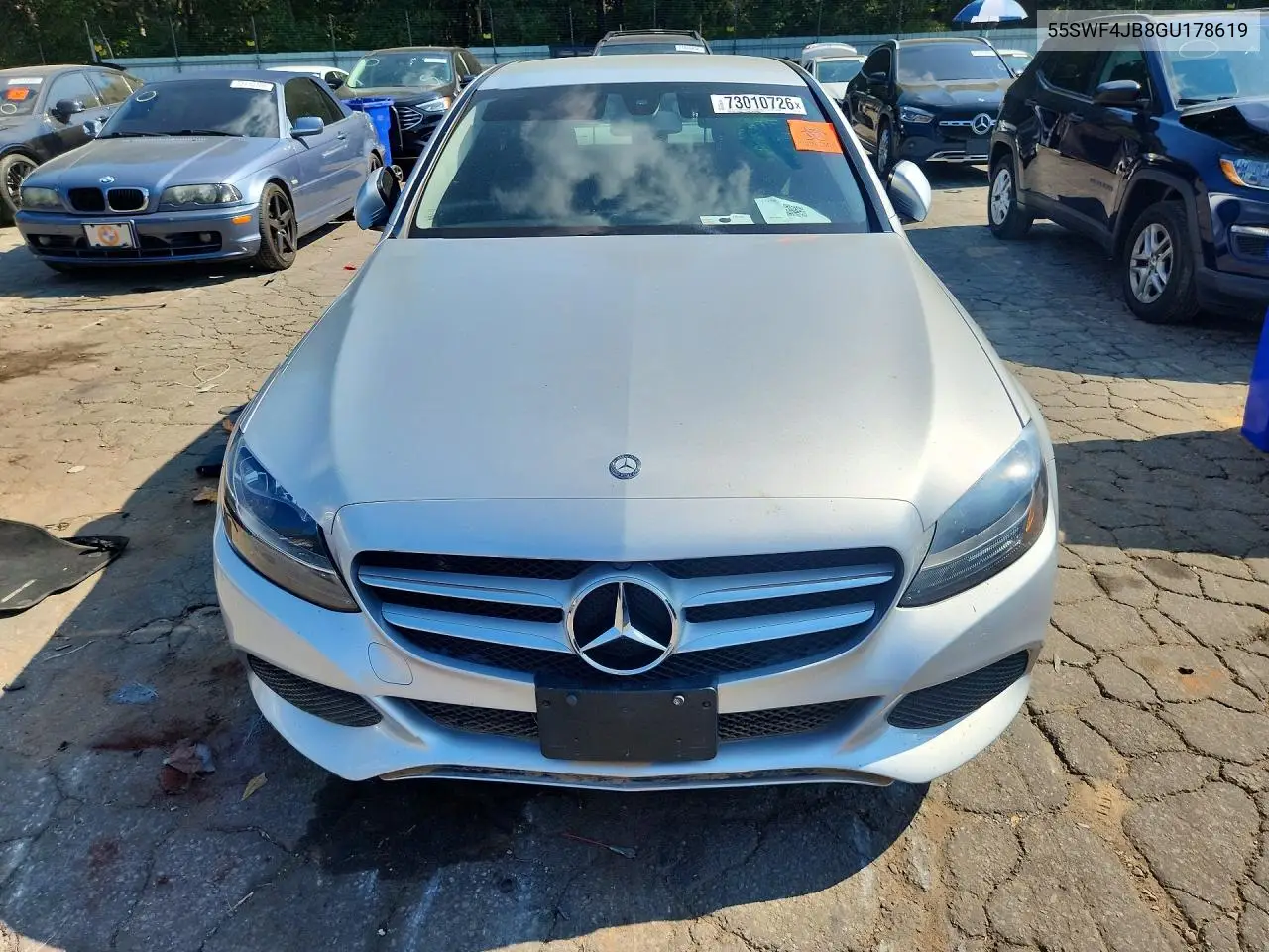 2016 MERCEDES C-KLASSE VIN 55SWF4JB8GU178619 — фото 5