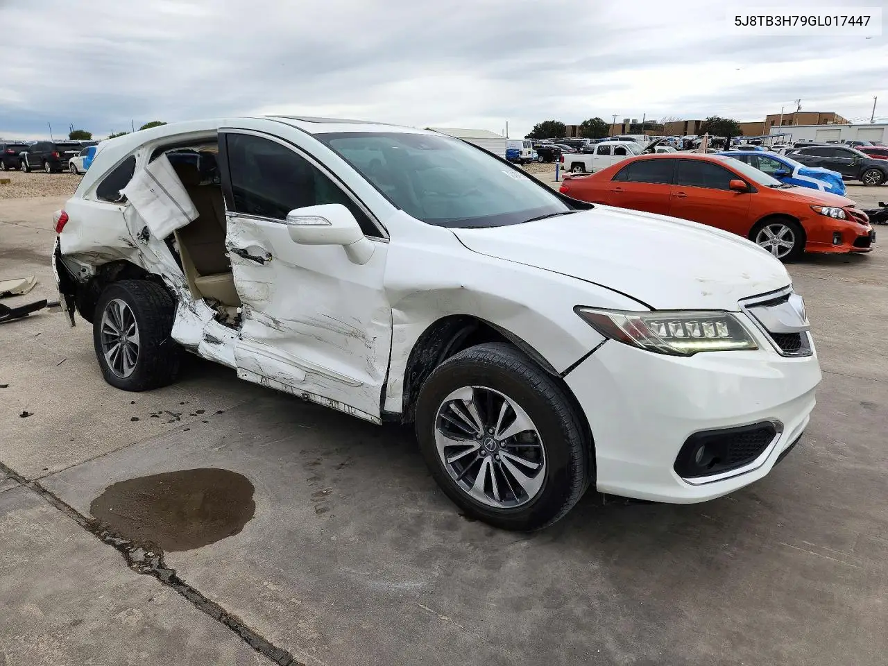2016 ACURA RDX VIN 5J8TB3H79GL017447 — фото 4