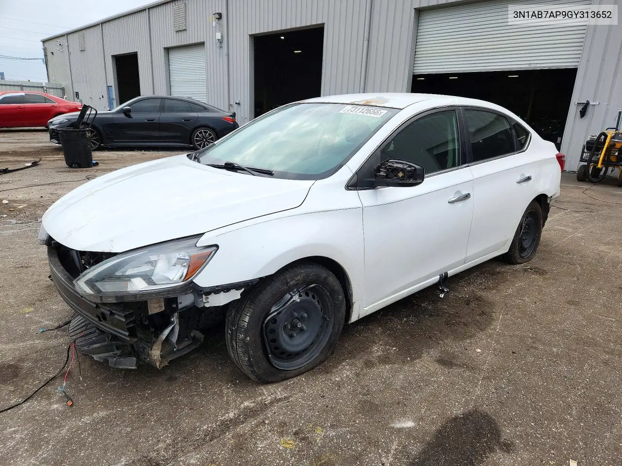NISSAN SENTRA 2016, VIN 3N1AB7AP9GY313652