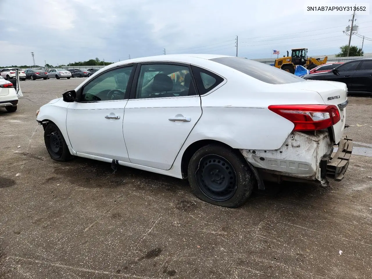 2016 NISSAN SENTRA VIN 3N1AB7AP9GY313652 — фото 2