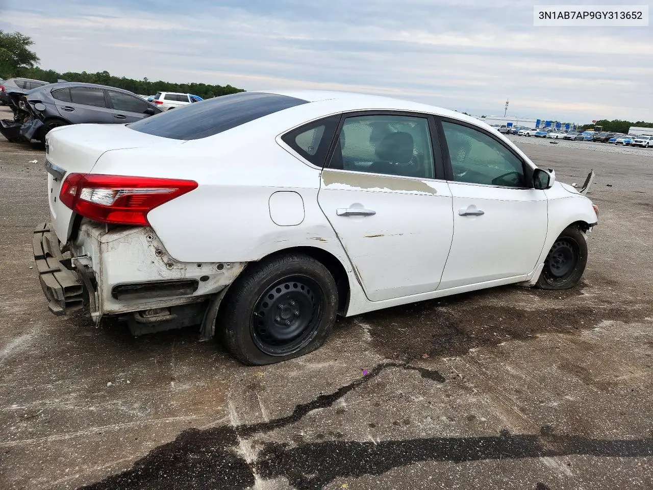 2016 NISSAN SENTRA VIN 3N1AB7AP9GY313652 — фото 3