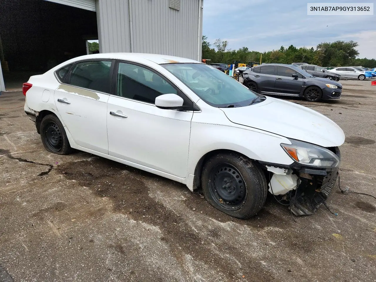 2016 NISSAN SENTRA VIN 3N1AB7AP9GY313652 — фото 4