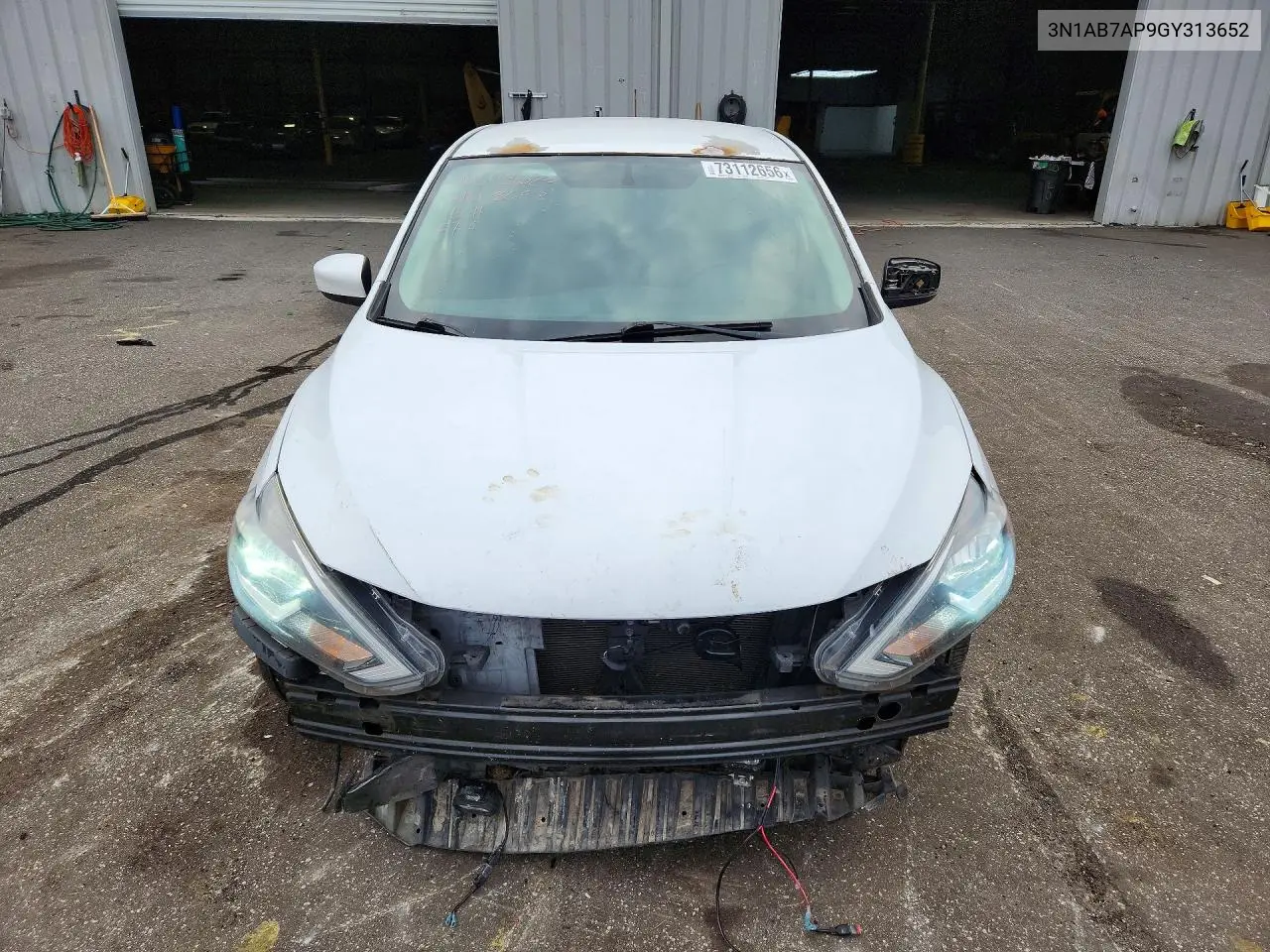 2016 NISSAN SENTRA VIN 3N1AB7AP9GY313652 — фото 5