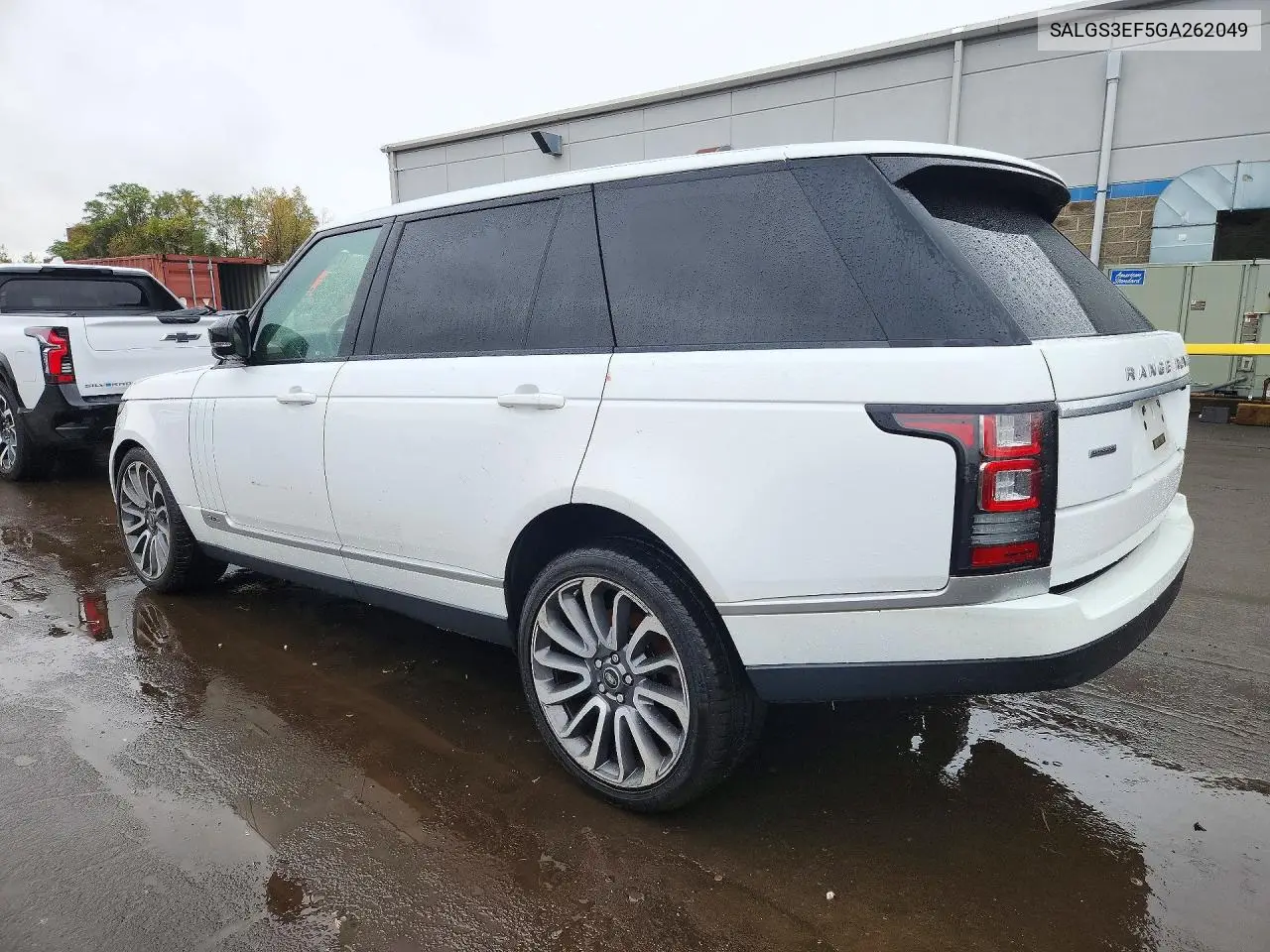 2016 LAND ROVER RANGE ROVER VIN SALGS3EF5GA262049 — фото 2