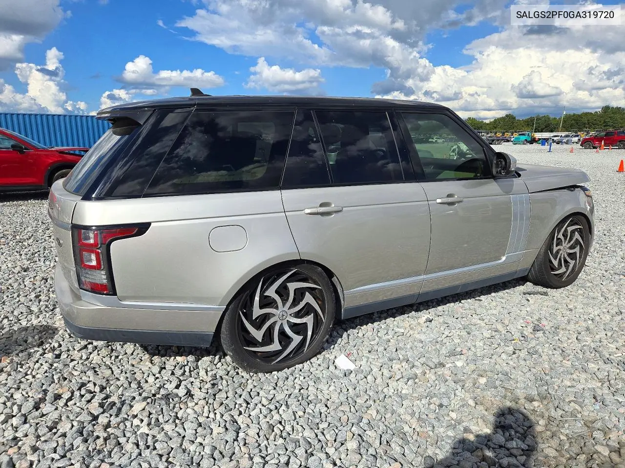 2016 LAND ROVER RANGE ROVER VIN SALGS2PF0GA319720 — фото 3