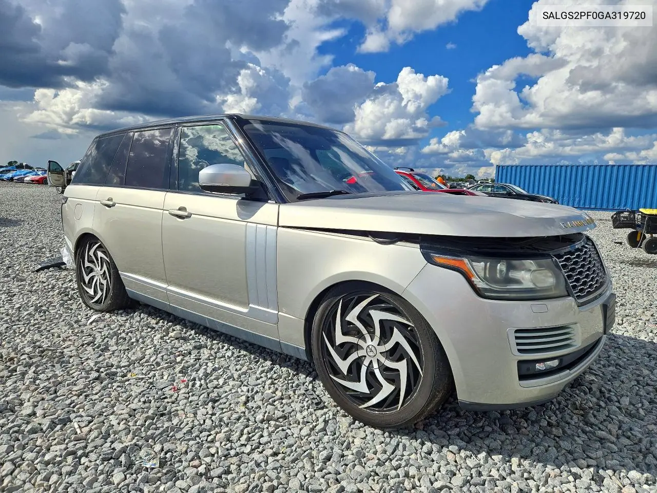 2016 LAND ROVER RANGE ROVER VIN SALGS2PF0GA319720 — фото 4