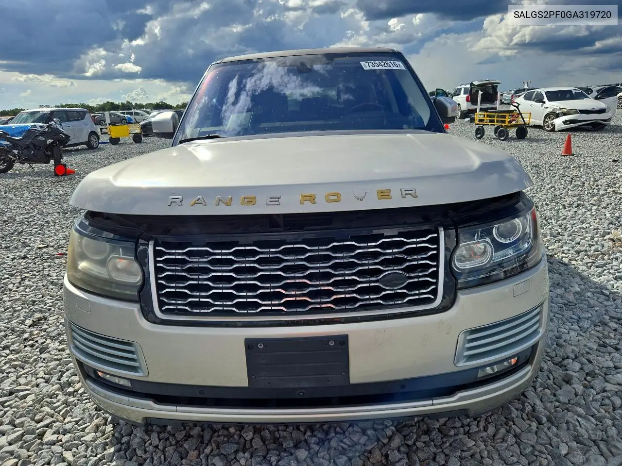 2016 LAND ROVER RANGE ROVER VIN SALGS2PF0GA319720 — фото 5