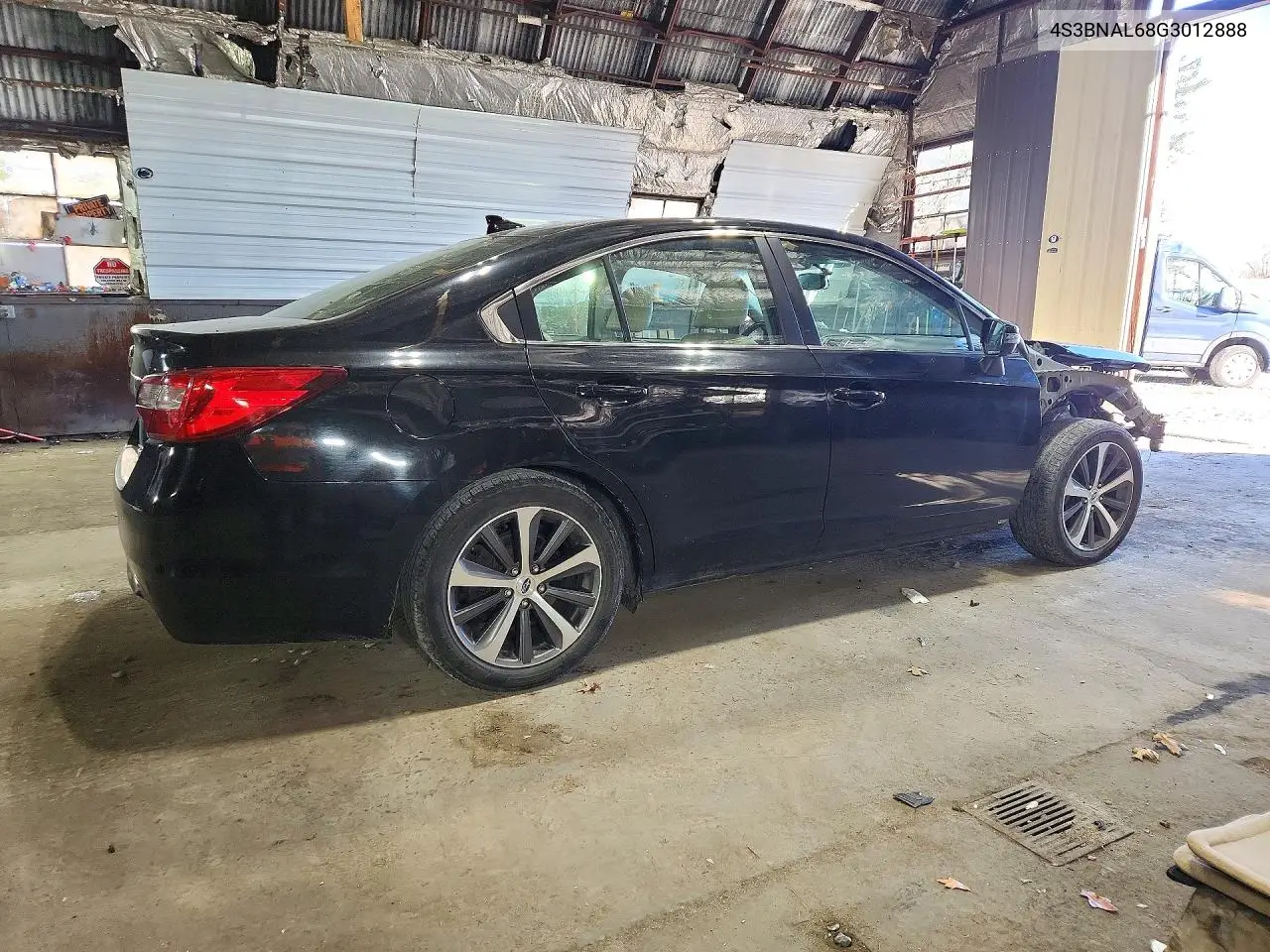 2016 SUBARU LEGACY VIN 4S3BNAL68G3012888 — фото 3