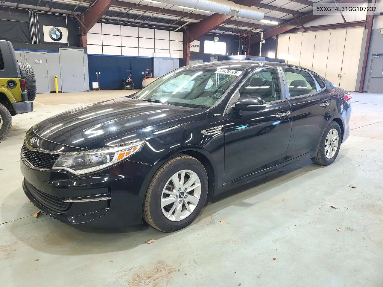 KIA OPTIMA 2016, VIN 5XXGT4L31GG107232