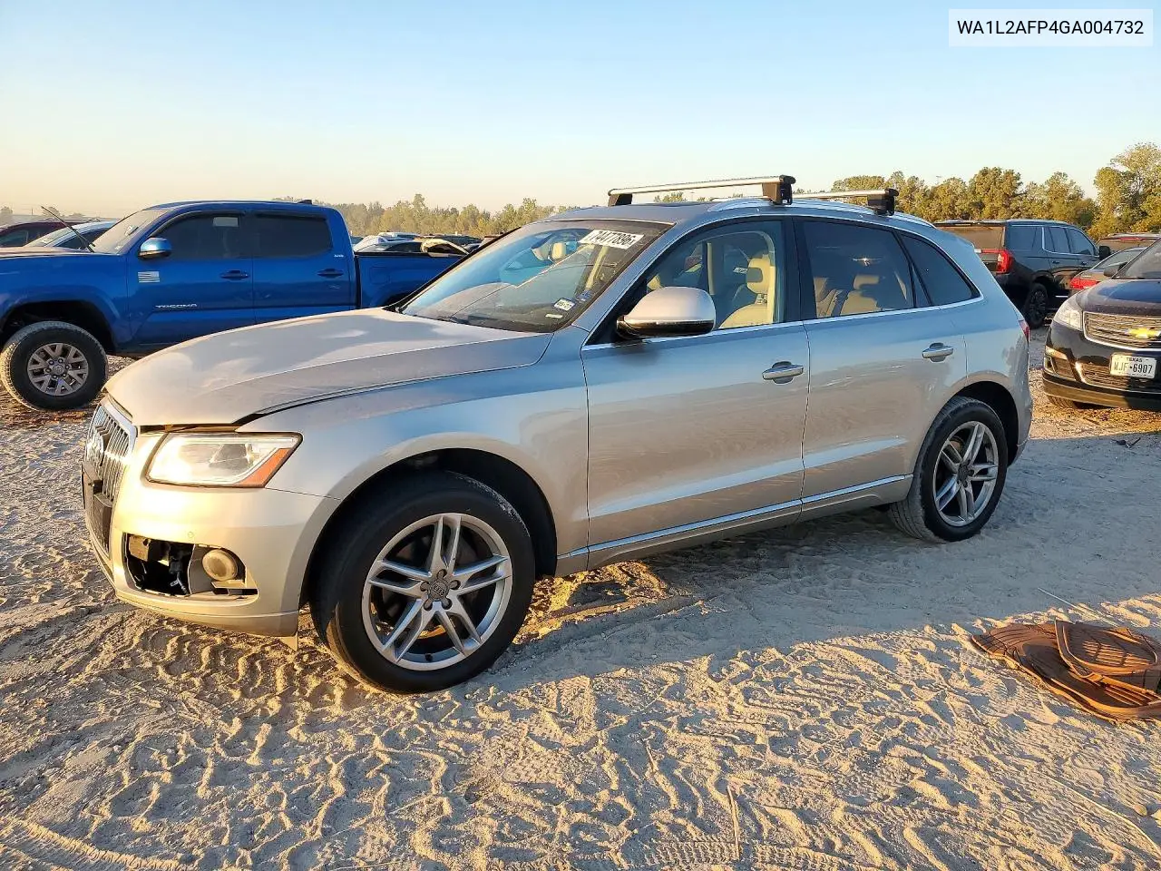 AUDI Q5 2016, VIN WA1L2AFP4GA004732