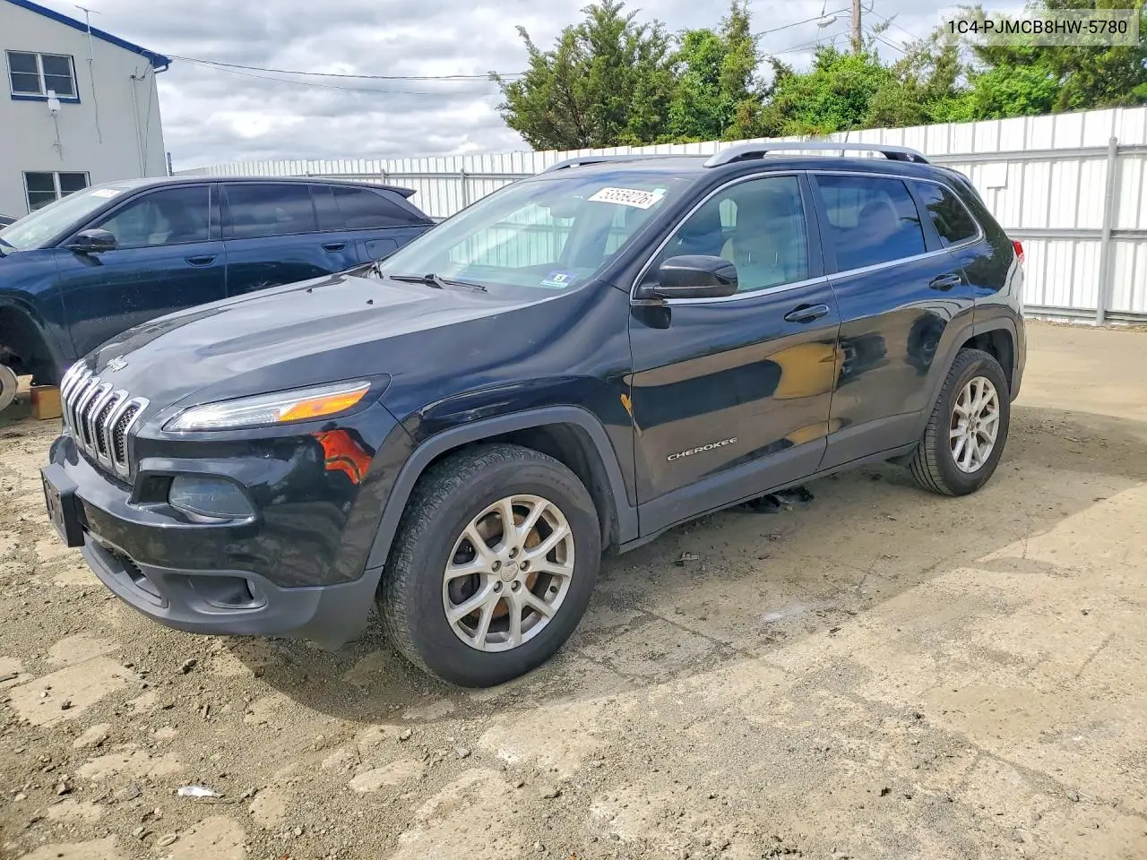 JEEP CHEROKEE 2017, VIN 1C4PJMCB8HW578078
