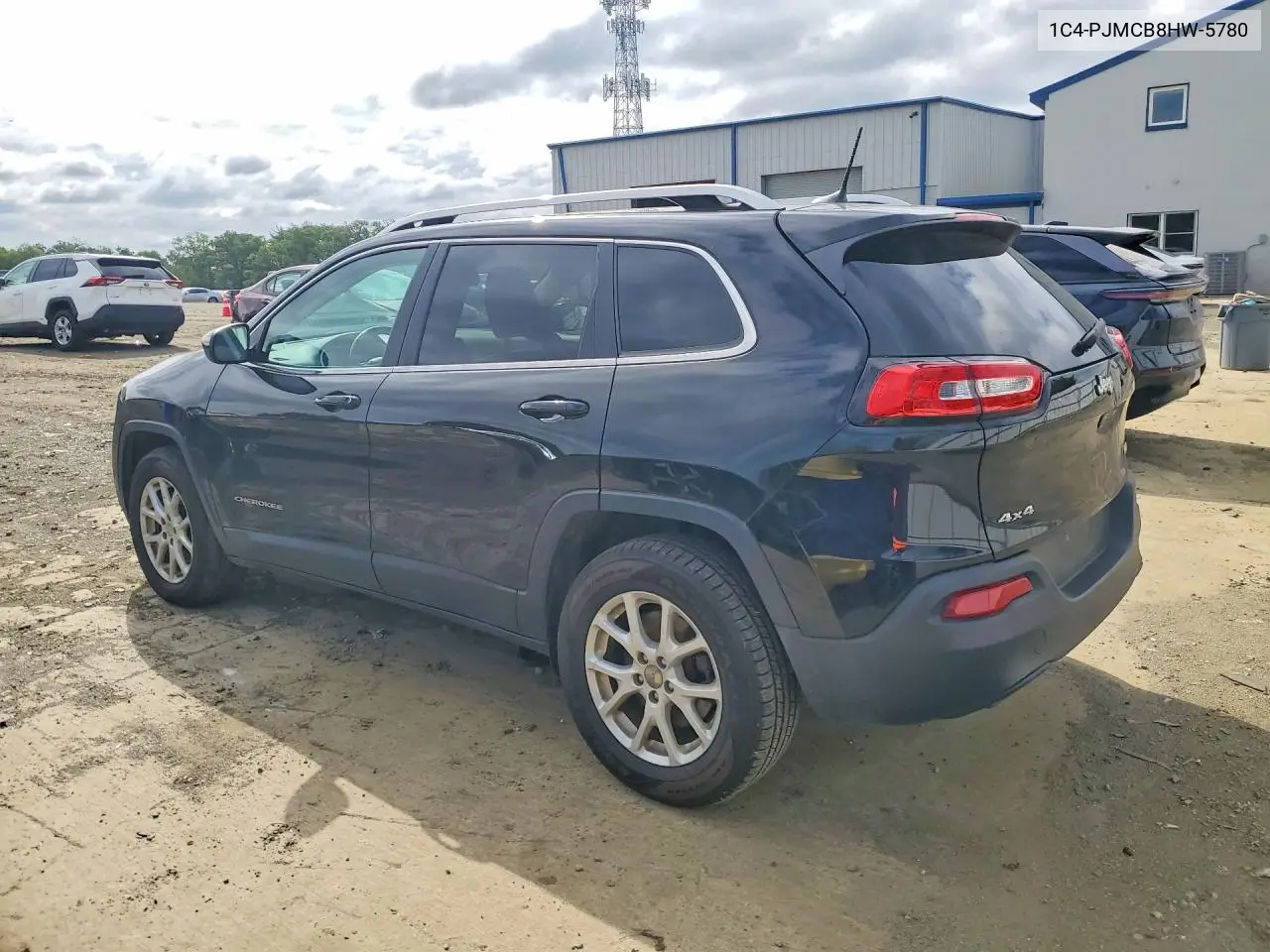 2017 JEEP CHEROKEE VIN 1C4PJMCB8HW578078 — фото 2