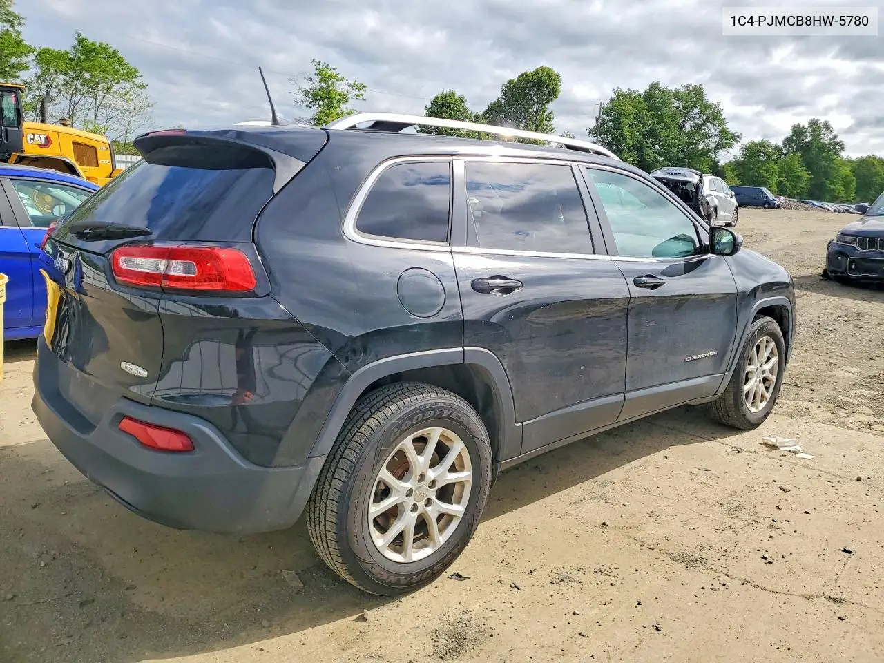 2017 JEEP CHEROKEE VIN 1C4PJMCB8HW578078 — фото 3