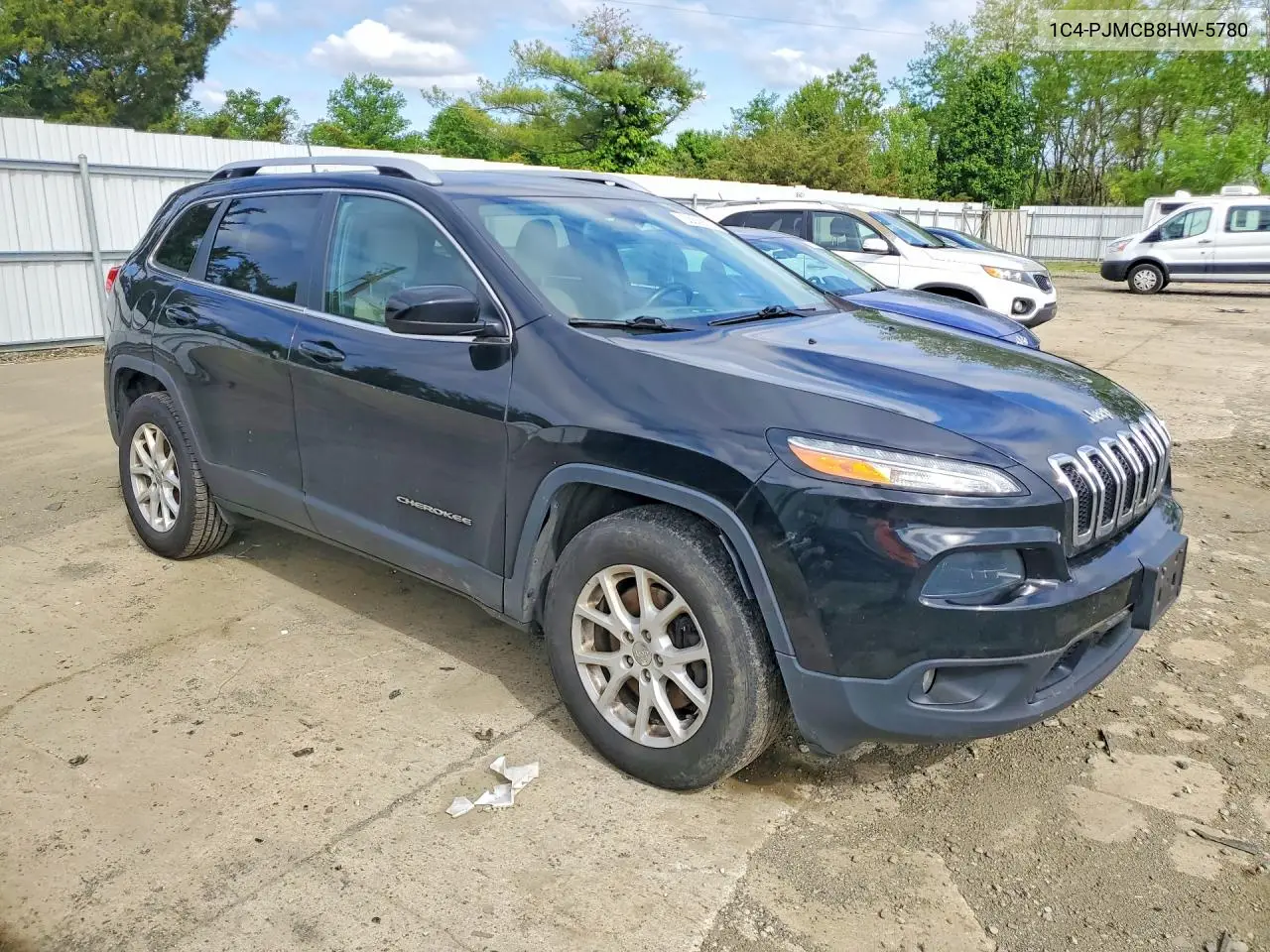 2017 JEEP CHEROKEE VIN 1C4PJMCB8HW578078 — фото 4