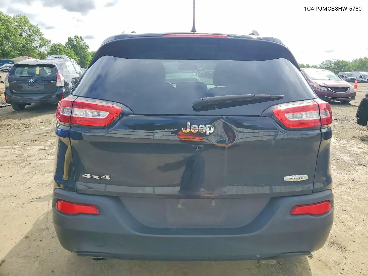 2017 JEEP CHEROKEE VIN 1C4PJMCB8HW578078 — фото 6