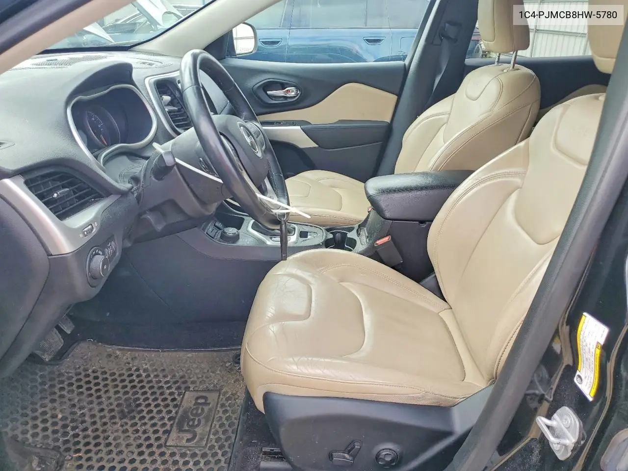 2017 JEEP CHEROKEE VIN 1C4PJMCB8HW578078 — фото 7