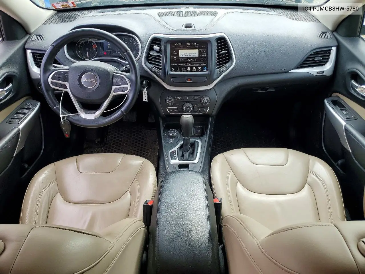 2017 JEEP CHEROKEE VIN 1C4PJMCB8HW578078 — фото 8