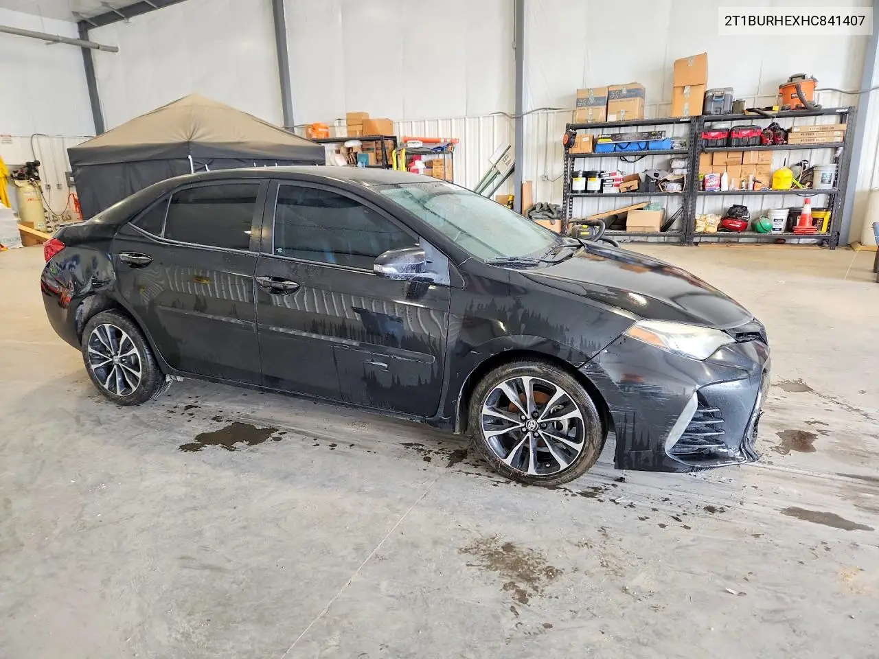 2017 TOYOTA COROLLA VIN 2T1BURHEXHC841407 — фото 4