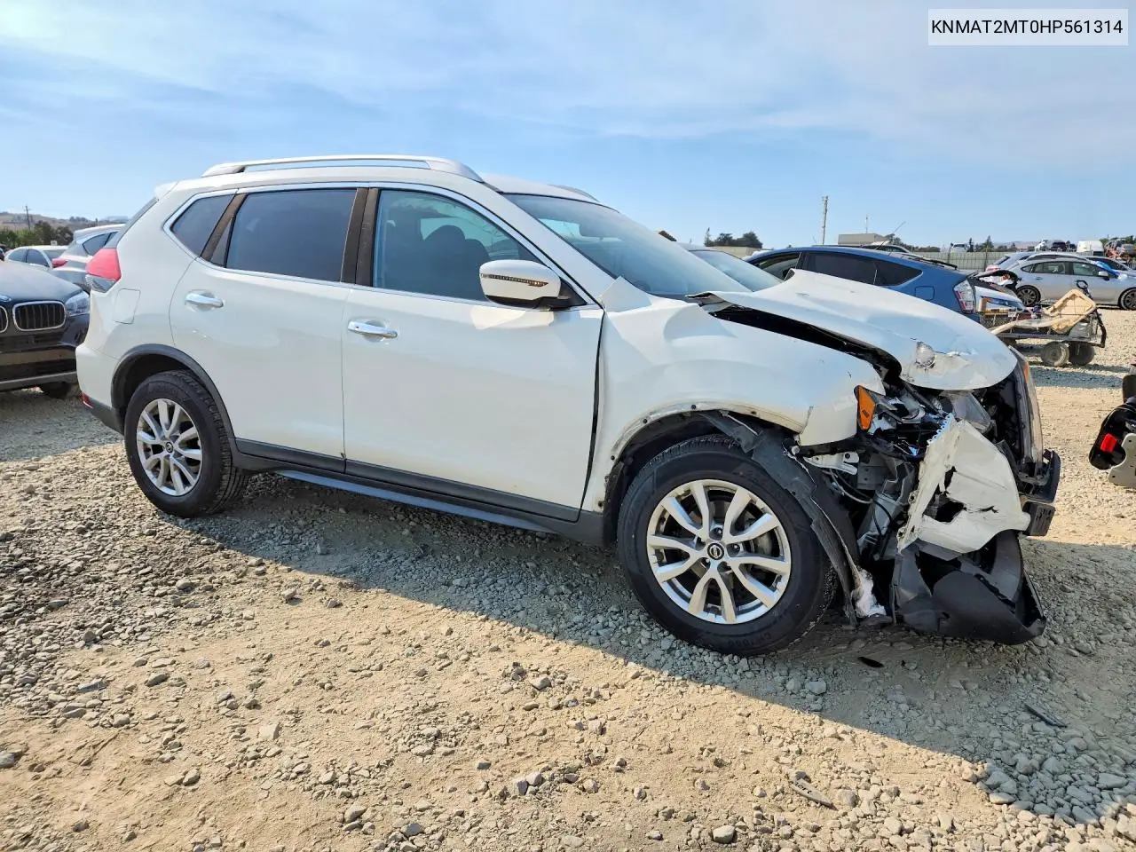 2017 NISSAN ROGUE VIN KNMAT2MT0HP561314 — фото 4