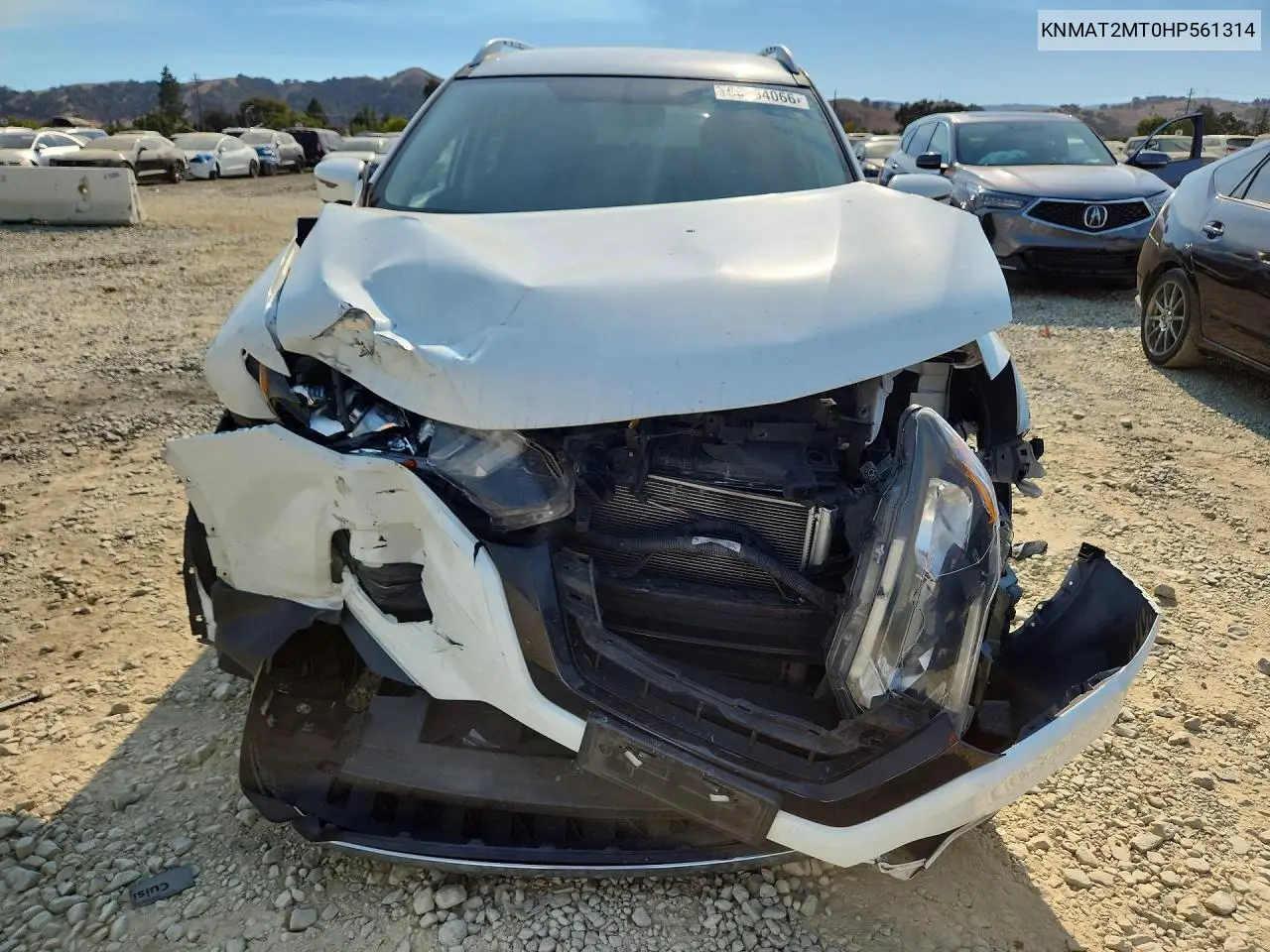 2017 NISSAN ROGUE VIN KNMAT2MT0HP561314 — фото 5