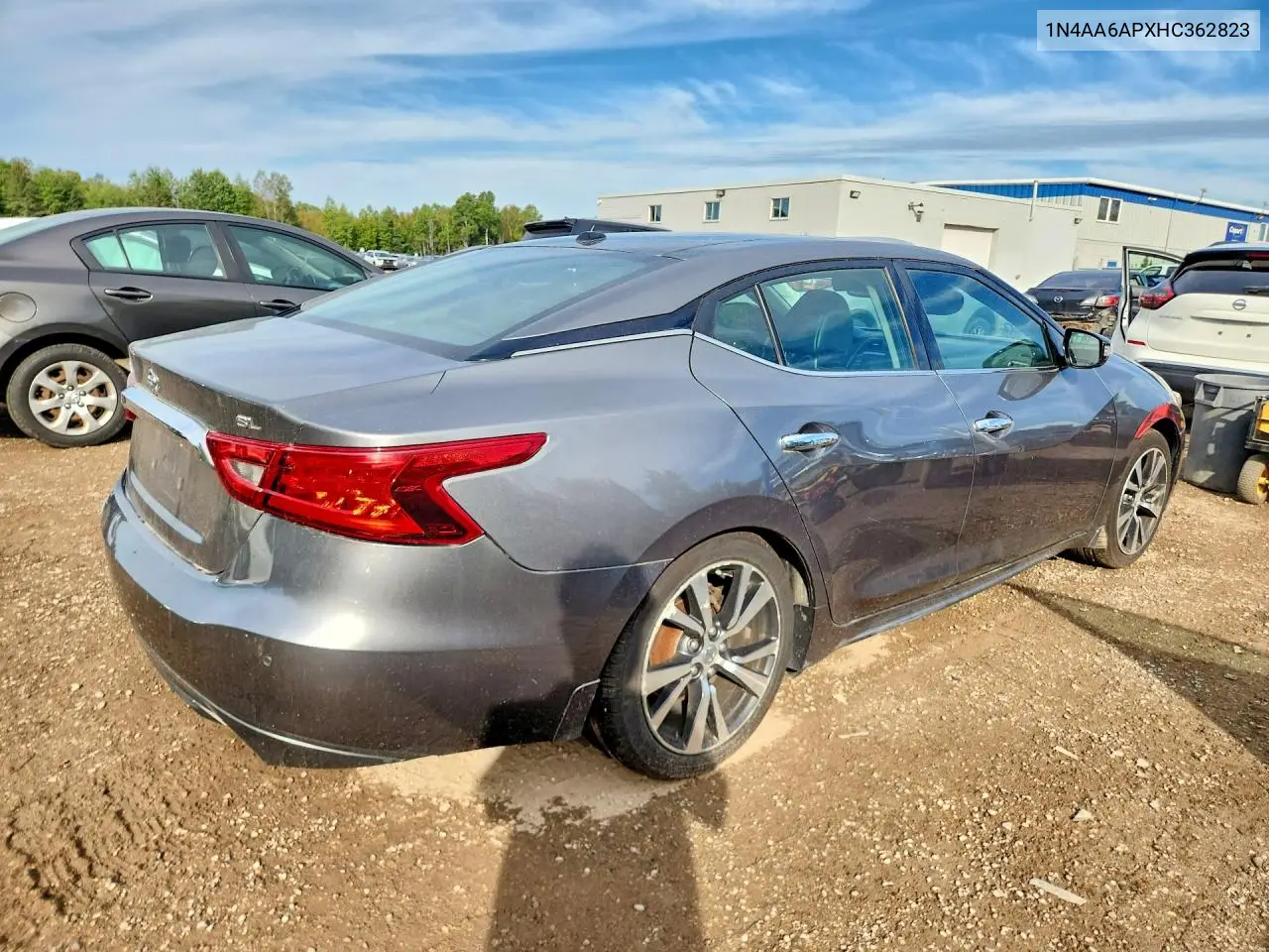 2017 NISSAN MAXIMA VIN 1N4AA6APXHC362823 — фото 3