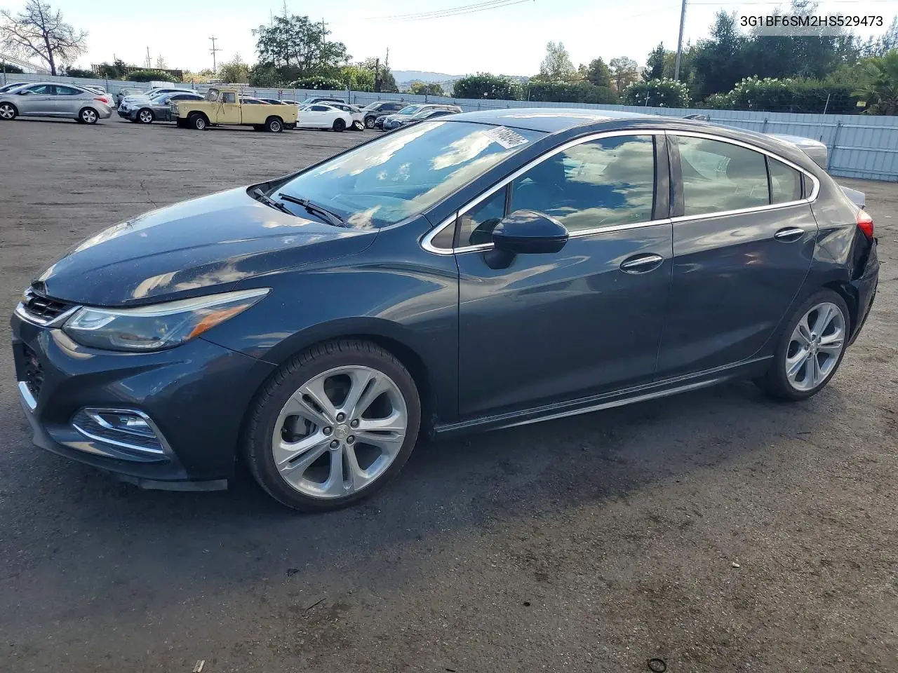 CHEVROLET CRUZE 2017, VIN 3G1BF6SM2HS529473