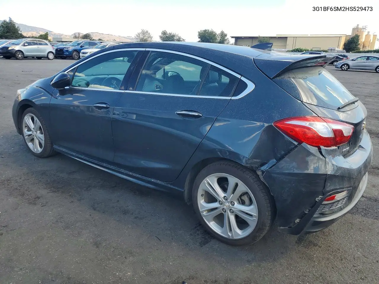 2017 CHEVROLET CRUZE VIN 3G1BF6SM2HS529473 — фото 2