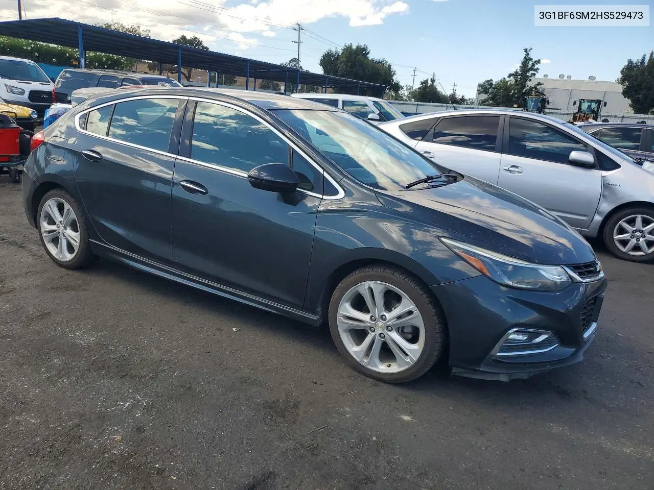 2017 CHEVROLET CRUZE VIN 3G1BF6SM2HS529473 — фото 4