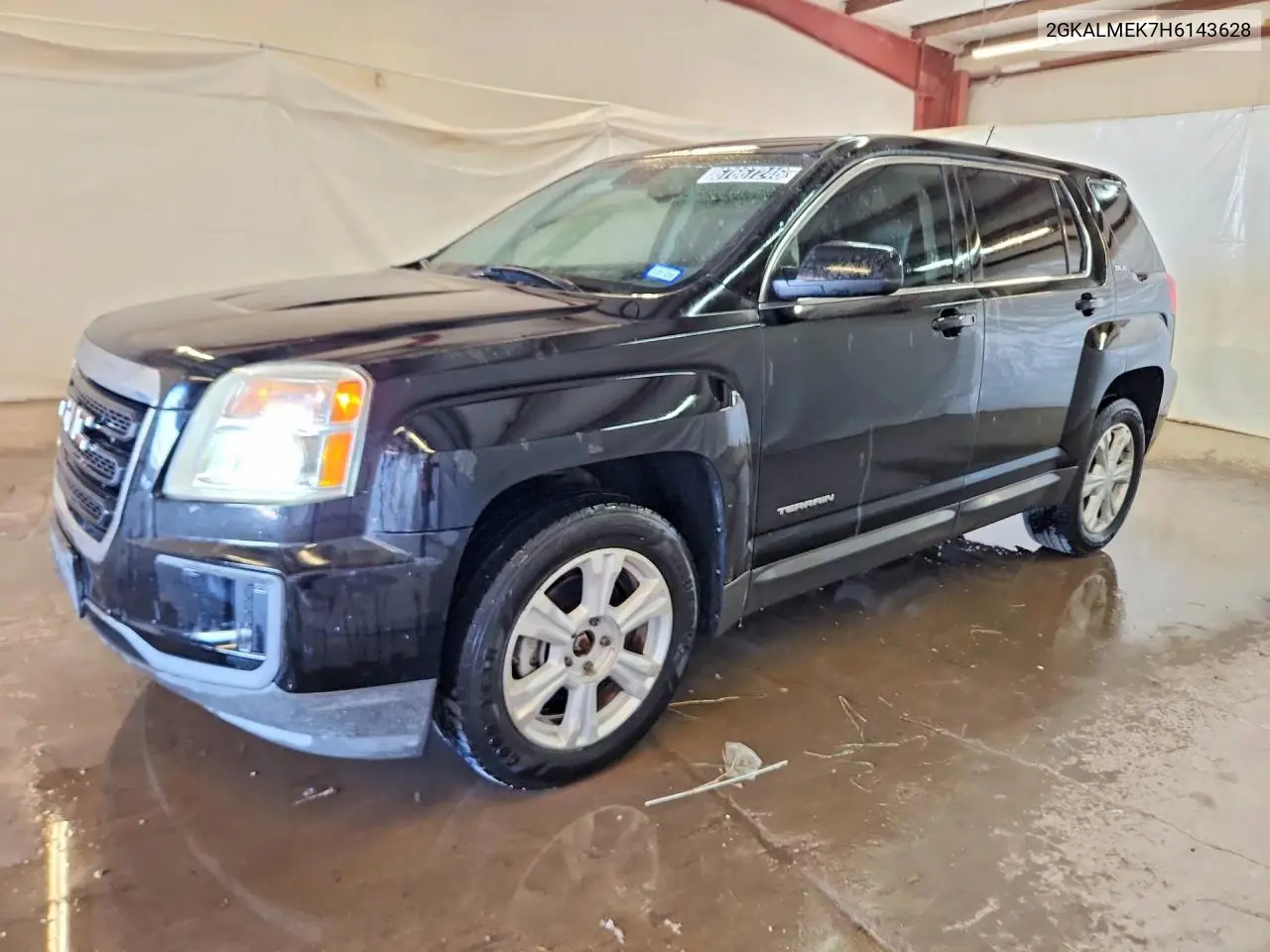 GMC TERRAIN 2017, VIN 2GKALMEK7H6143628