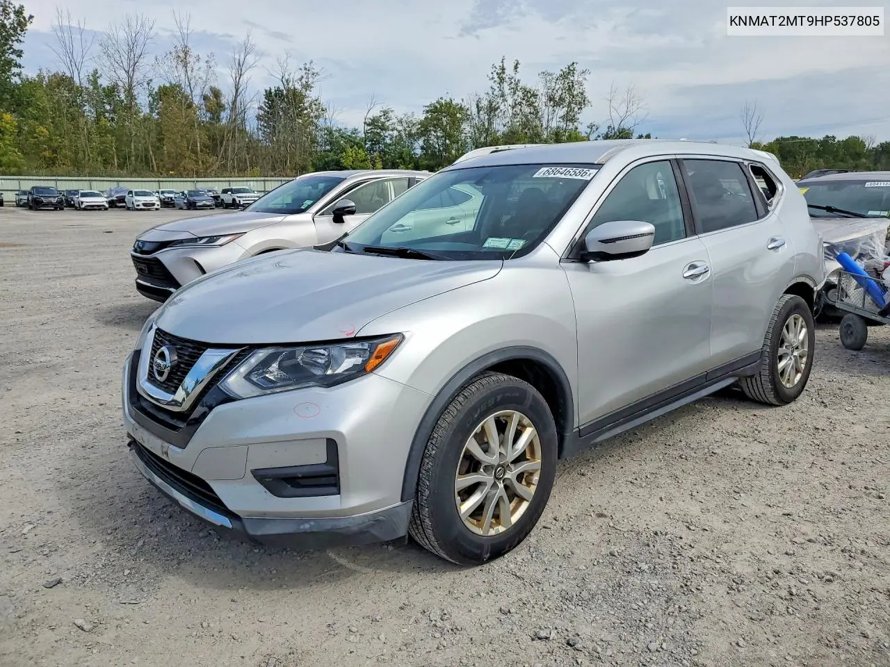 NISSAN ROGUE 2017, VIN KNMAT2MT9HP537805
