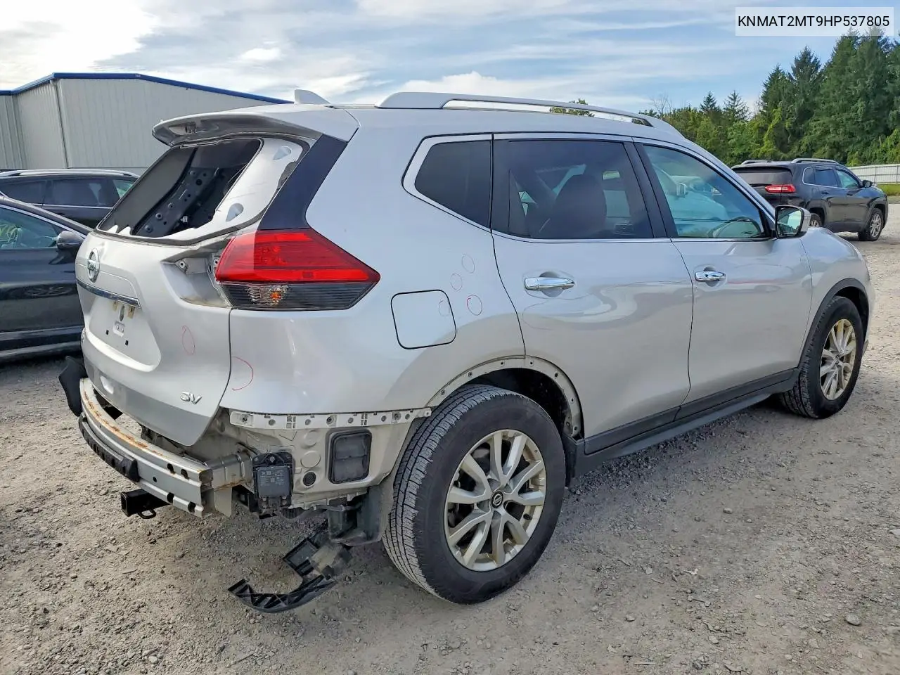 2017 NISSAN ROGUE VIN KNMAT2MT9HP537805 — фото 3