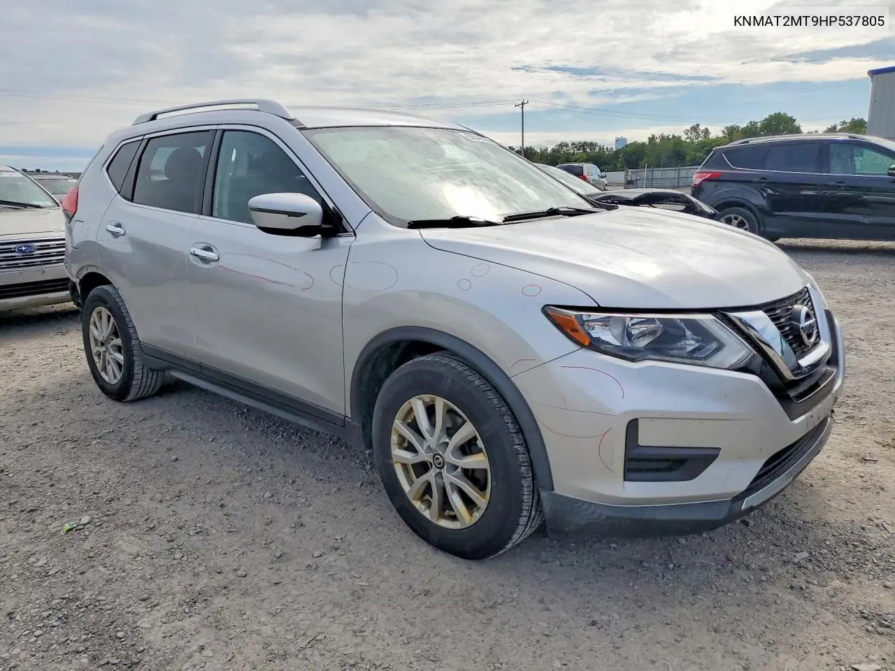 2017 NISSAN ROGUE VIN KNMAT2MT9HP537805 — фото 4
