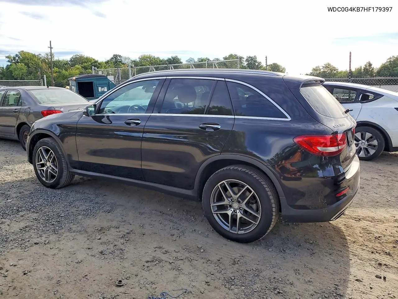 2017 MERCEDES GLC VIN WDC0G4KB7HF179397 — фото 2