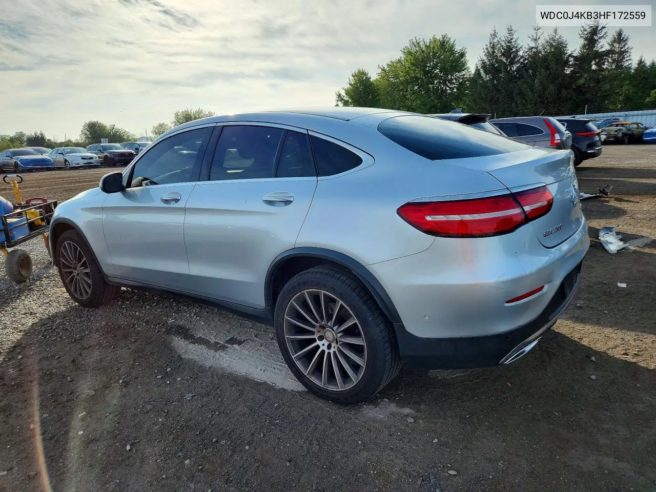 2017 MERCEDES GLC COUPE VIN WDC0J4KB3HF172559 — фото 2