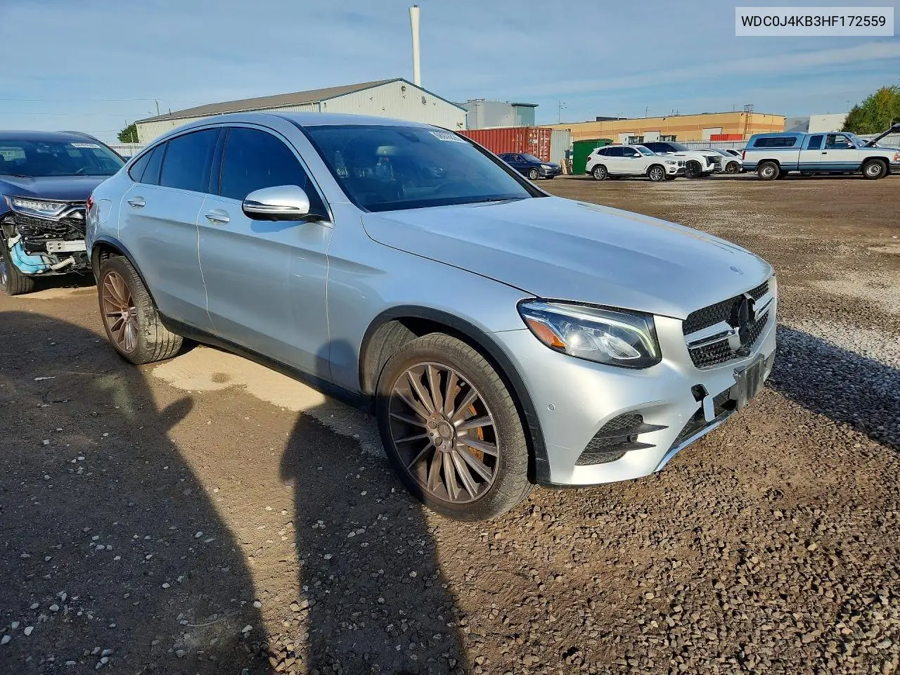 2017 MERCEDES GLC COUPE VIN WDC0J4KB3HF172559 — фото 4