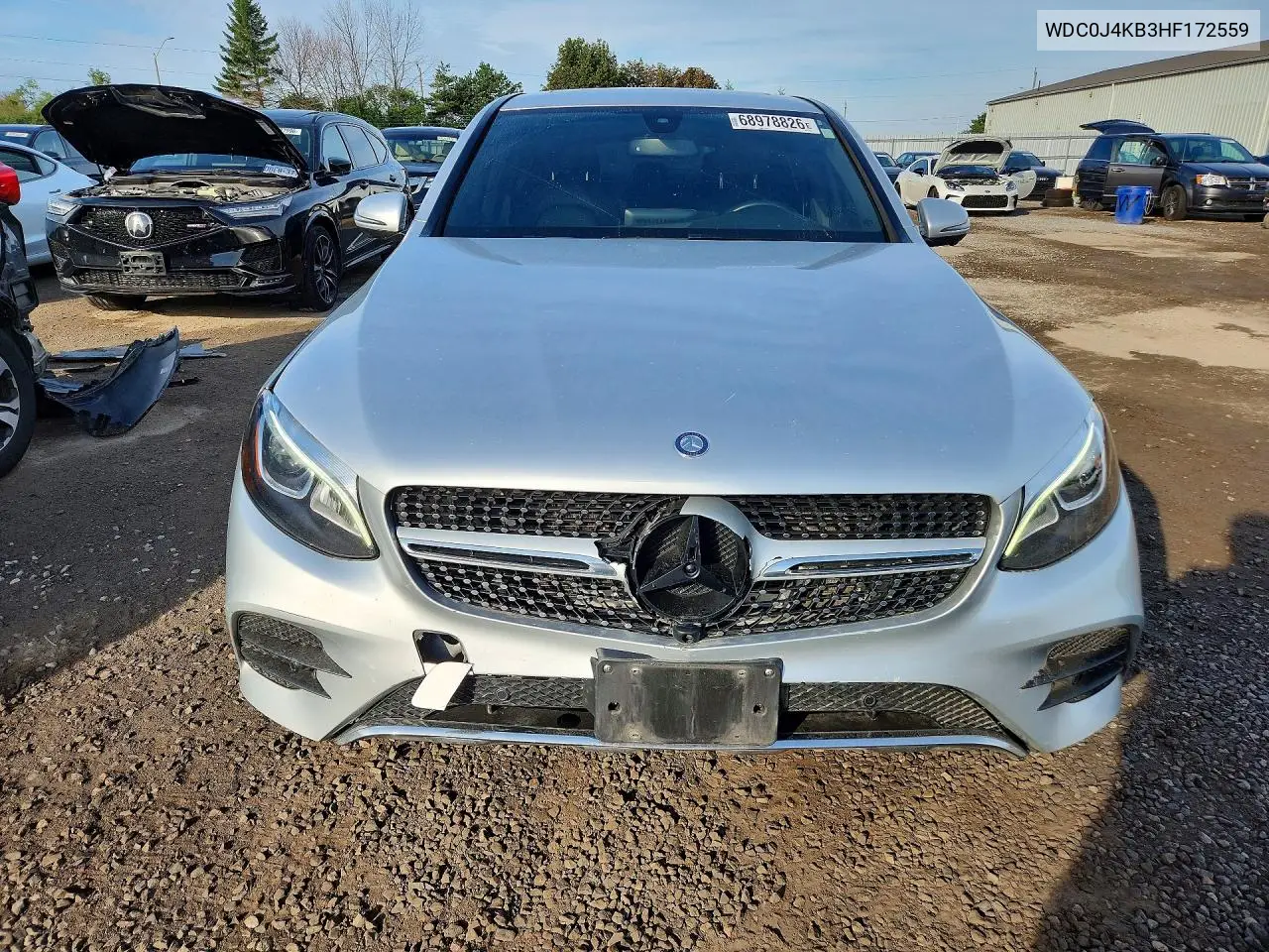 2017 MERCEDES GLC COUPE VIN WDC0J4KB3HF172559 — фото 5