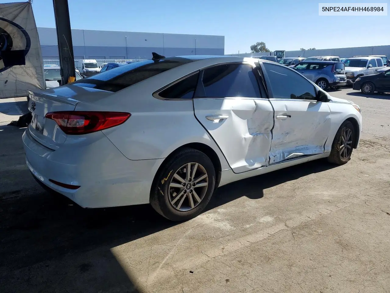 2017 HYUNDAI SONATA VIN 5NPE24AF4HH468984 — фото 3
