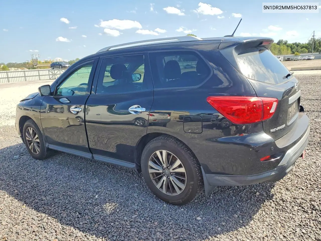 2017 NISSAN PATHFINDER VIN 5N1DR2MM5HC637813 — фото 2