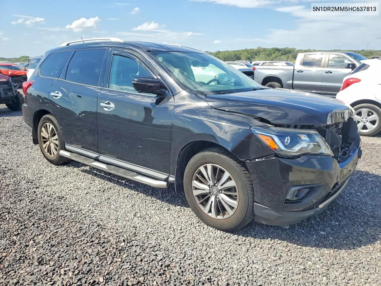 2017 NISSAN PATHFINDER VIN 5N1DR2MM5HC637813 — фото 4