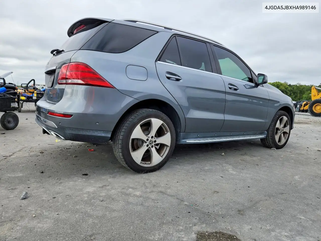 2017 MERCEDES GLE VIN 4JGDA5JBXHA989146 — фото 3