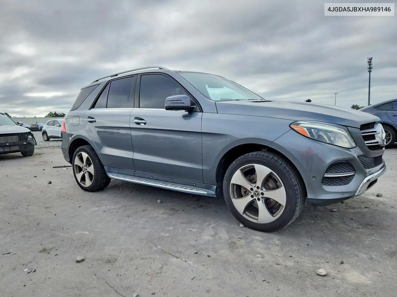 2017 MERCEDES GLE VIN 4JGDA5JBXHA989146 — фото 4
